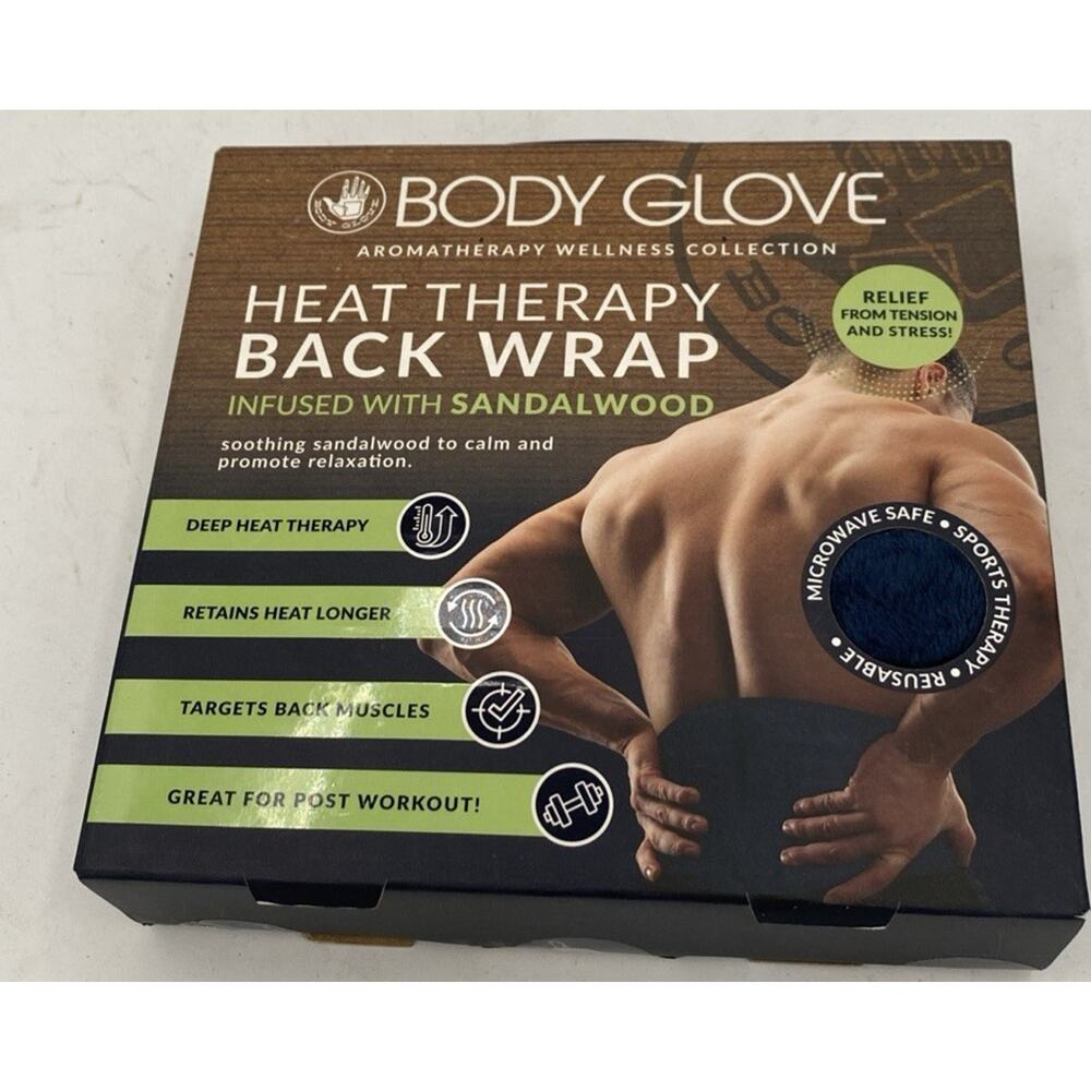 Body Glove Hear Therapy Back Wrap Infused With Sandalwood